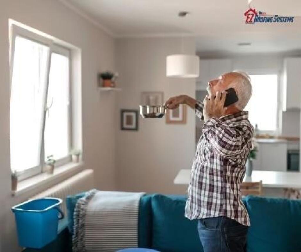 Leak in your roof, call EZ Roofing Systems Winter Haven, FL