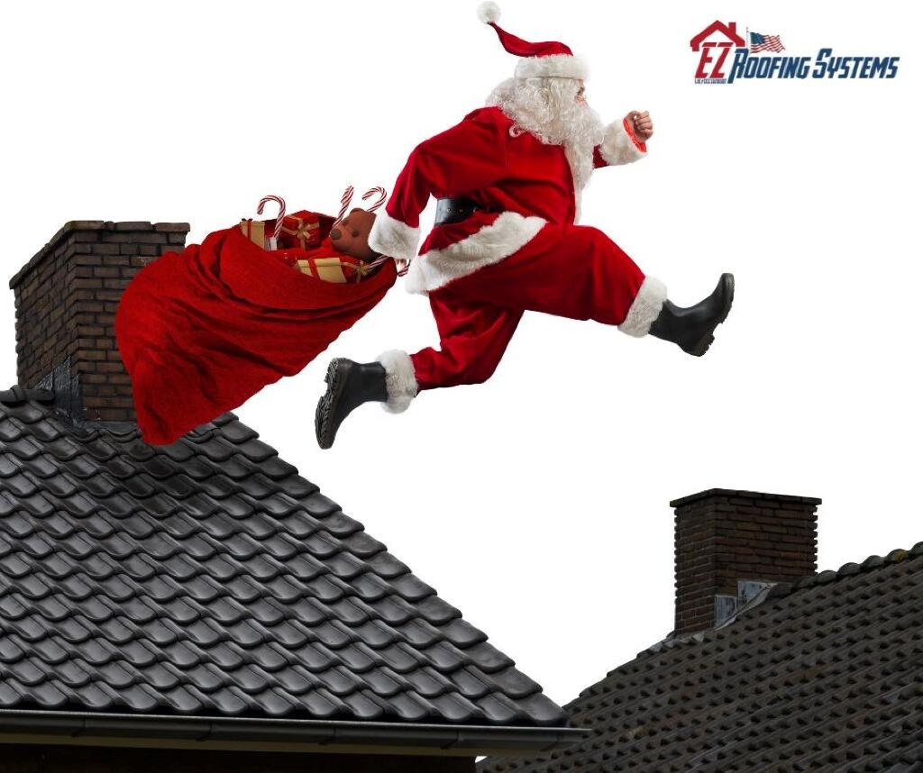 Roof Inspections just in time for Santa to arrive by EZ Roofing Systems